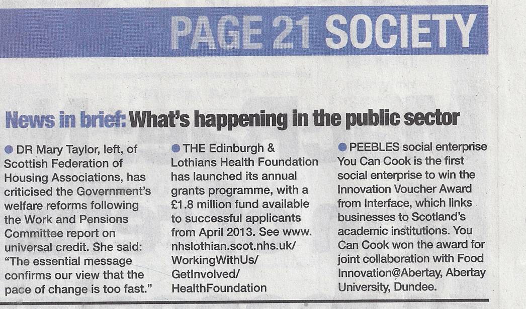 Press Clipping: What's happening in the public sector