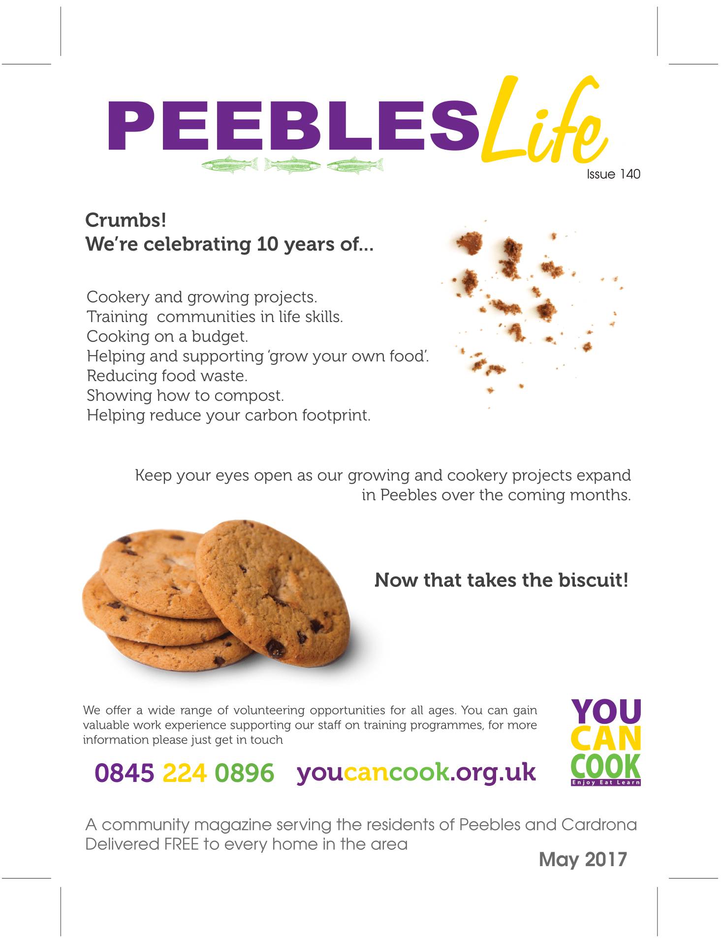 Press Clipping: Peebles Life, Celebrating 10 years